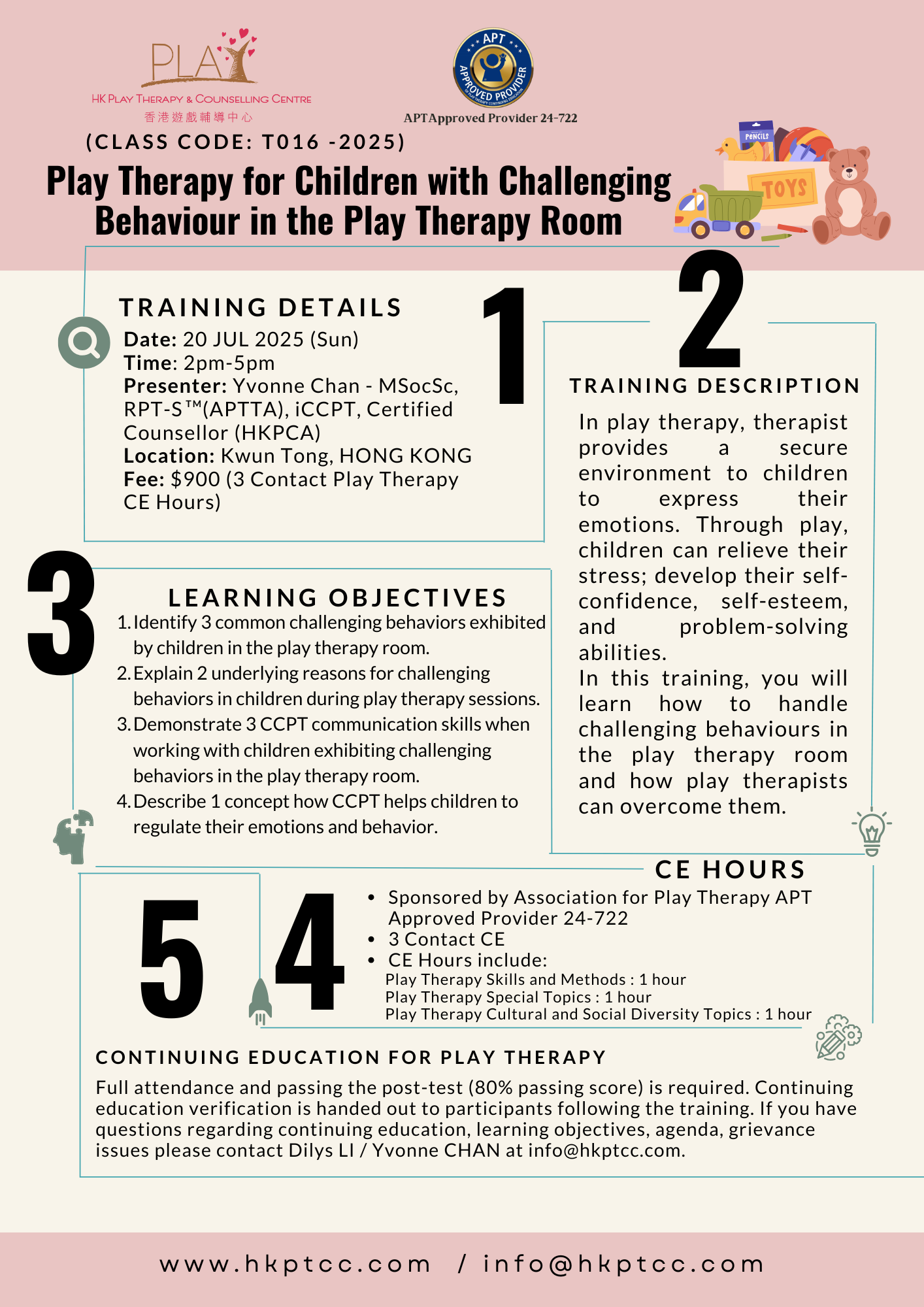 Play Therapy for Children with Challenging Behaviour in the Play Therapy Room