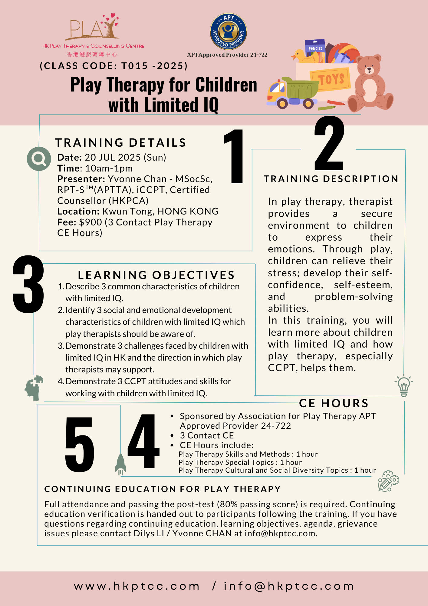 Play Therapy for Children with Limited IQ