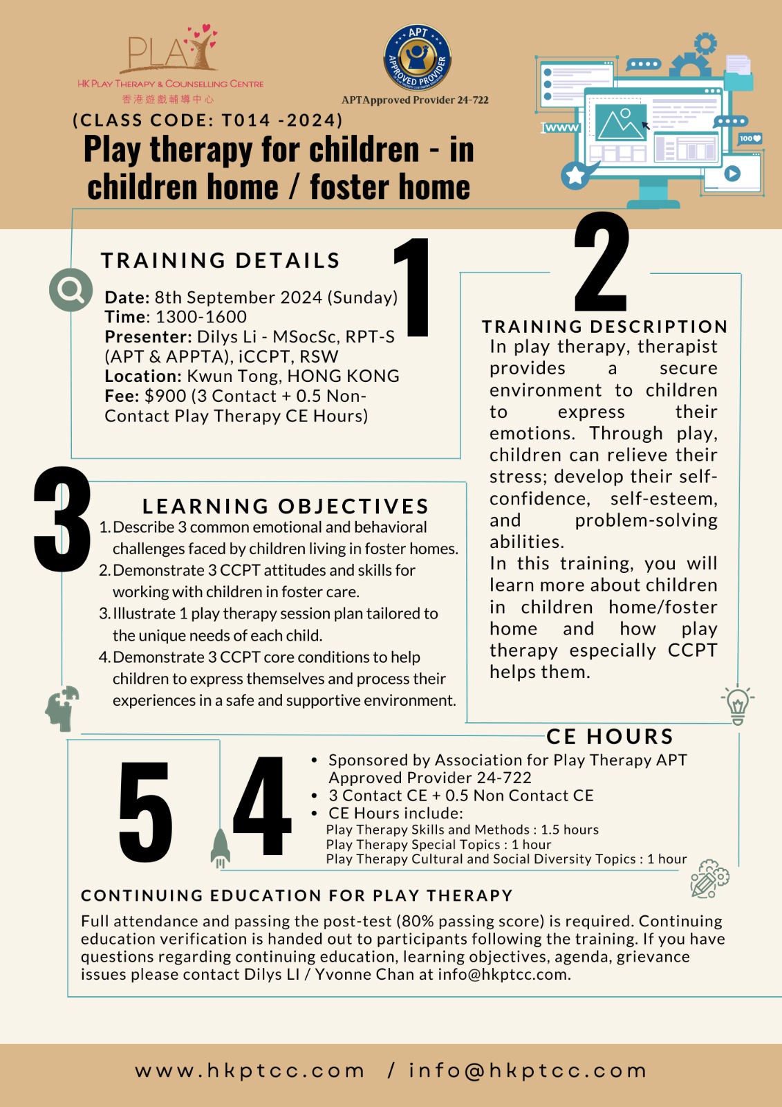 Play therapy for children in children home / foster home