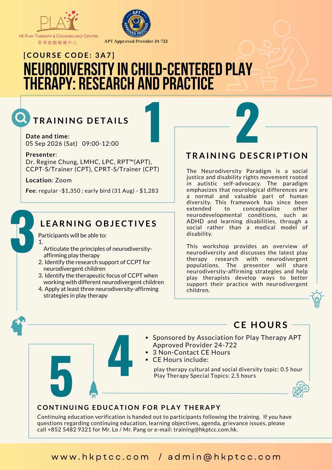 3A3 CCPT - Advanced CCPT - Activity based Child Centre Play Therapy for older children